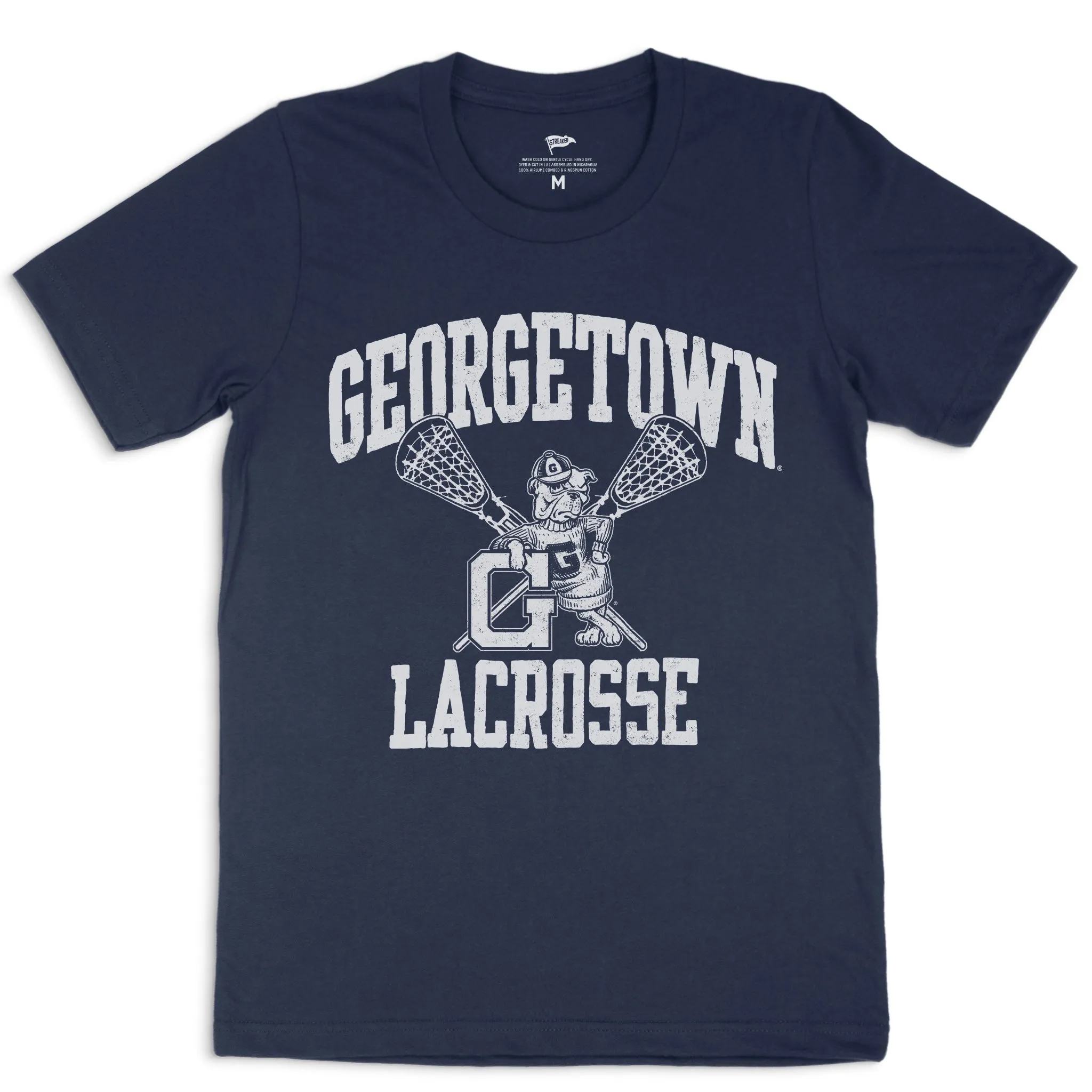 Georgetown Vintage Lacrosse Tee sold by Streaker Sports