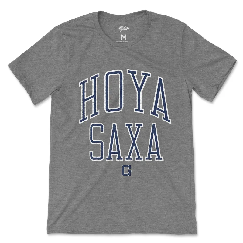 Georgetown Vintage Hoya Saxa Tee sold by Streaker Sports