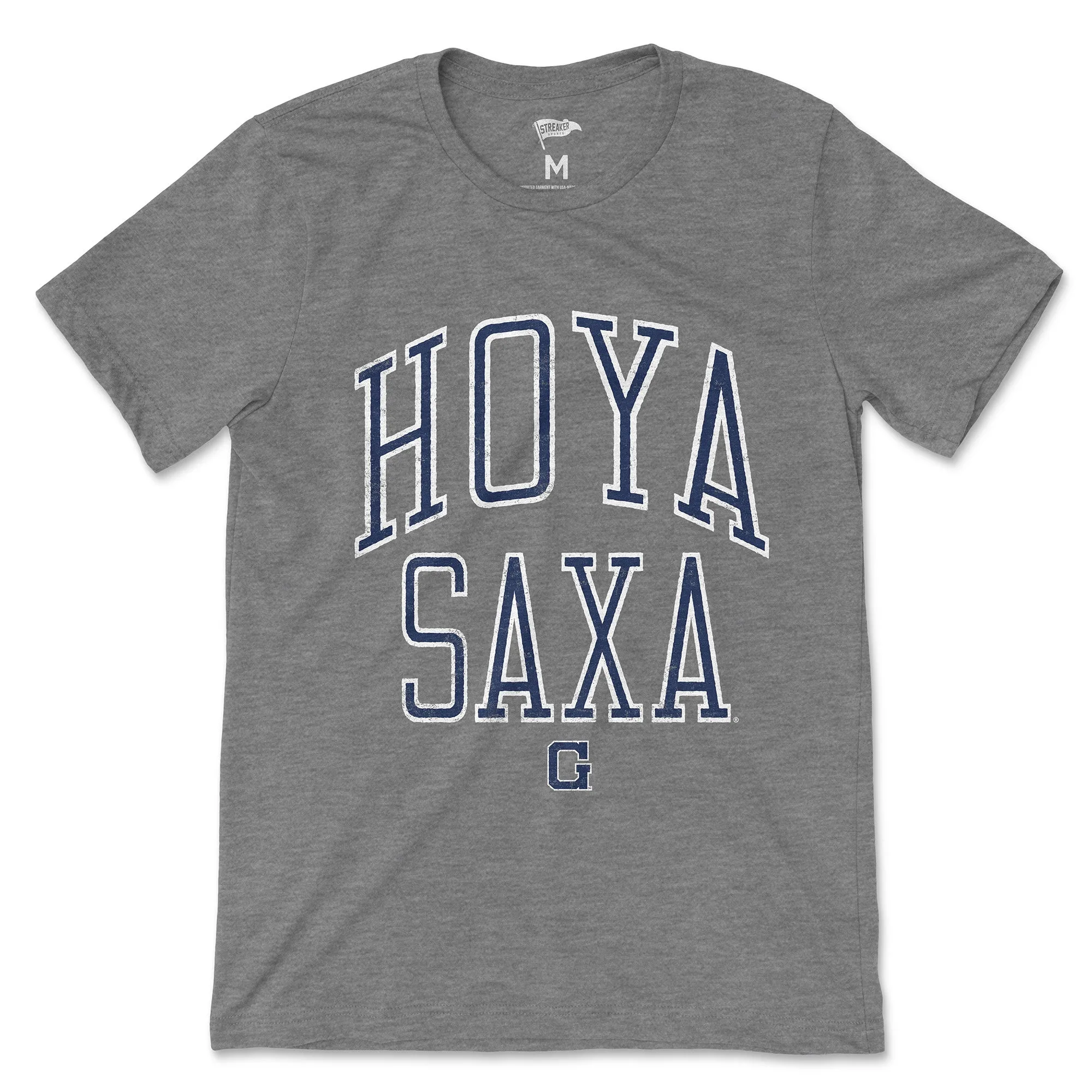 Georgetown Vintage Hoya Saxa Tee sold by Streaker Sports