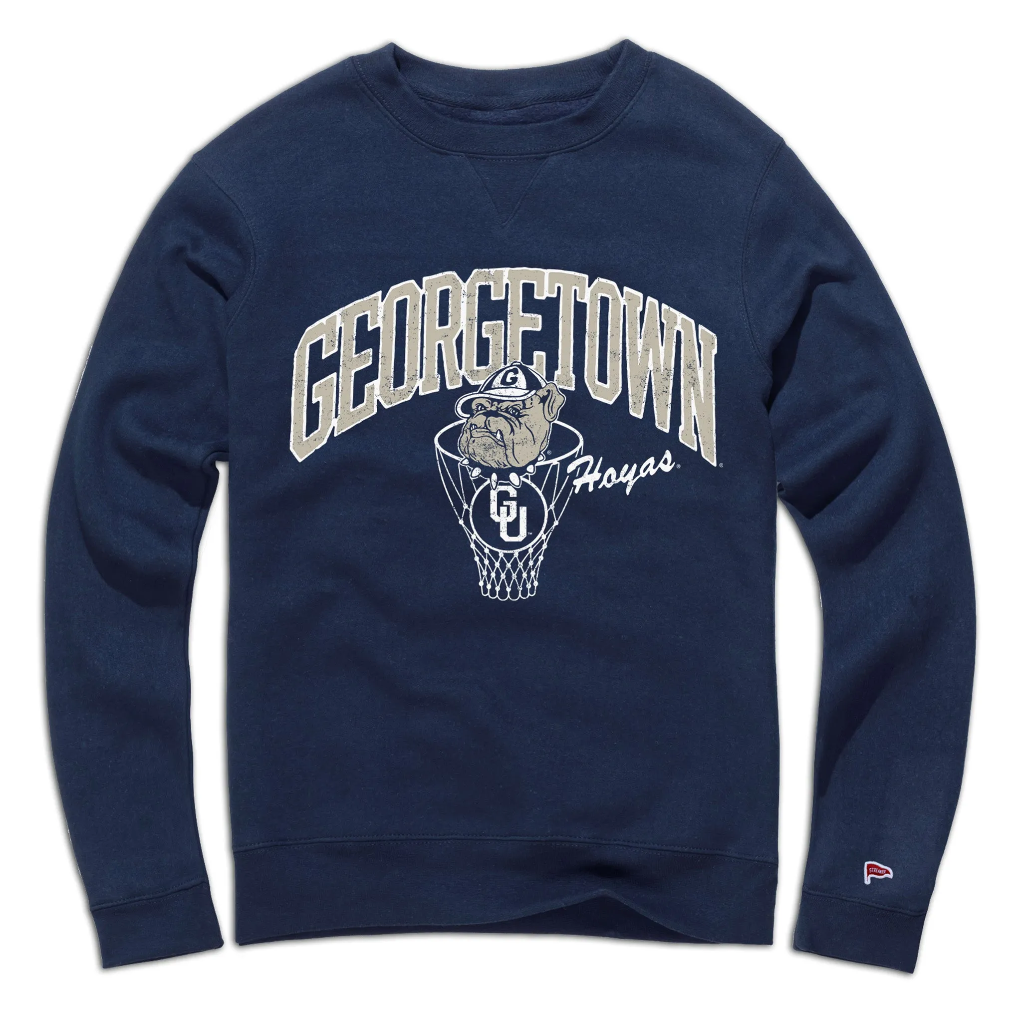 Georgetown Vintage Basketball Crewneck Sweatshirt sold by Streaker Sports