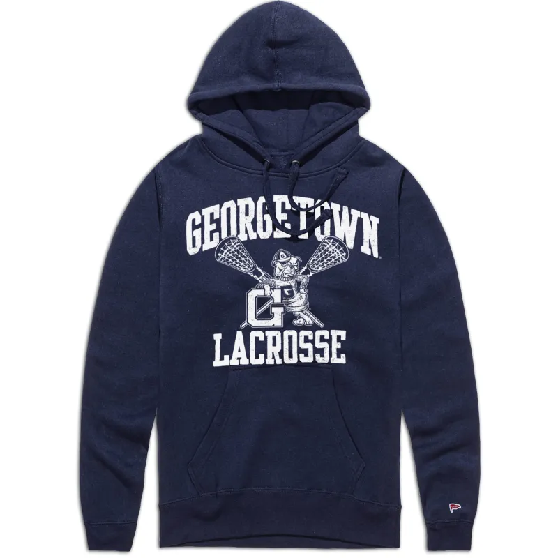 Georgetown Vintage Lacrosse Hoodie sold by Streaker Sports