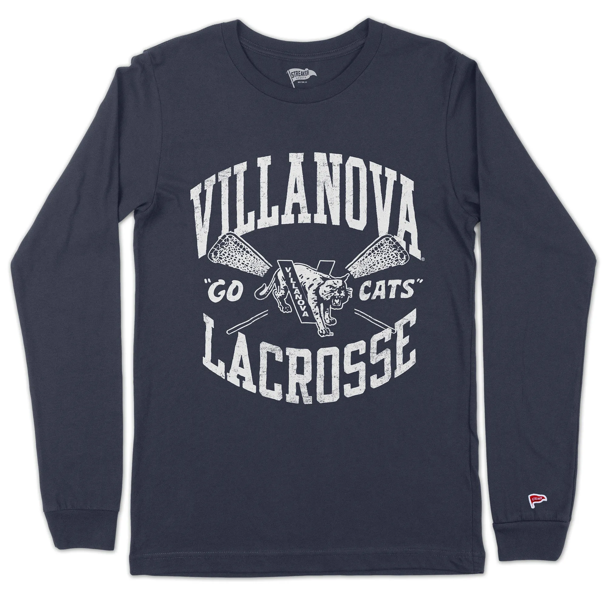 Villanova Vintage Lacrosse Long Sleeve sold by Streaker Sports