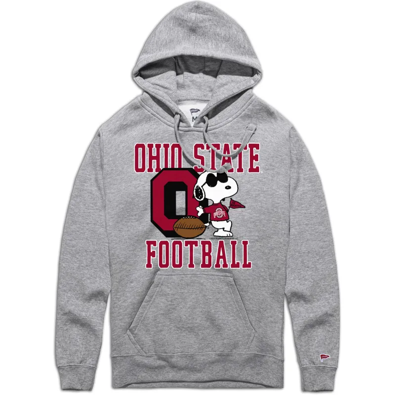 Peanuts x Ohio State Joe Cool Football Hoodie sold by Streaker Sports