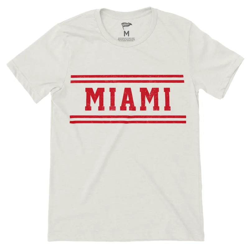 Miami University Vintage Campus Tee sold by Streaker Sports