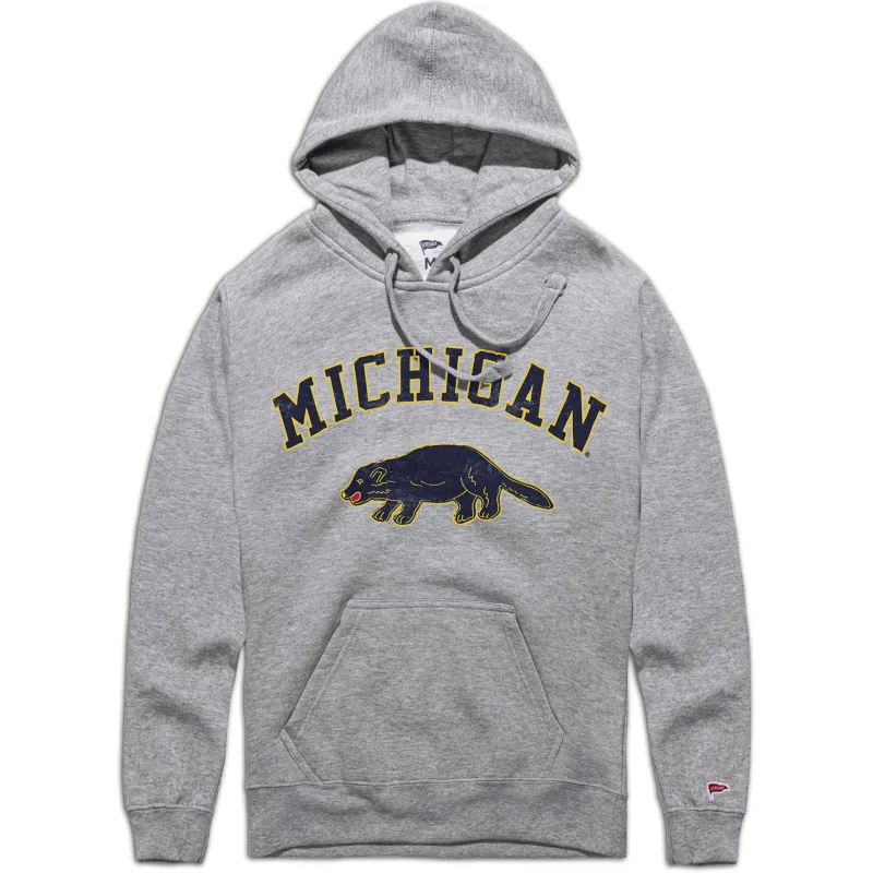 Michigan Vintage 1948 Hockey Hoodie sold by Streaker Sports
