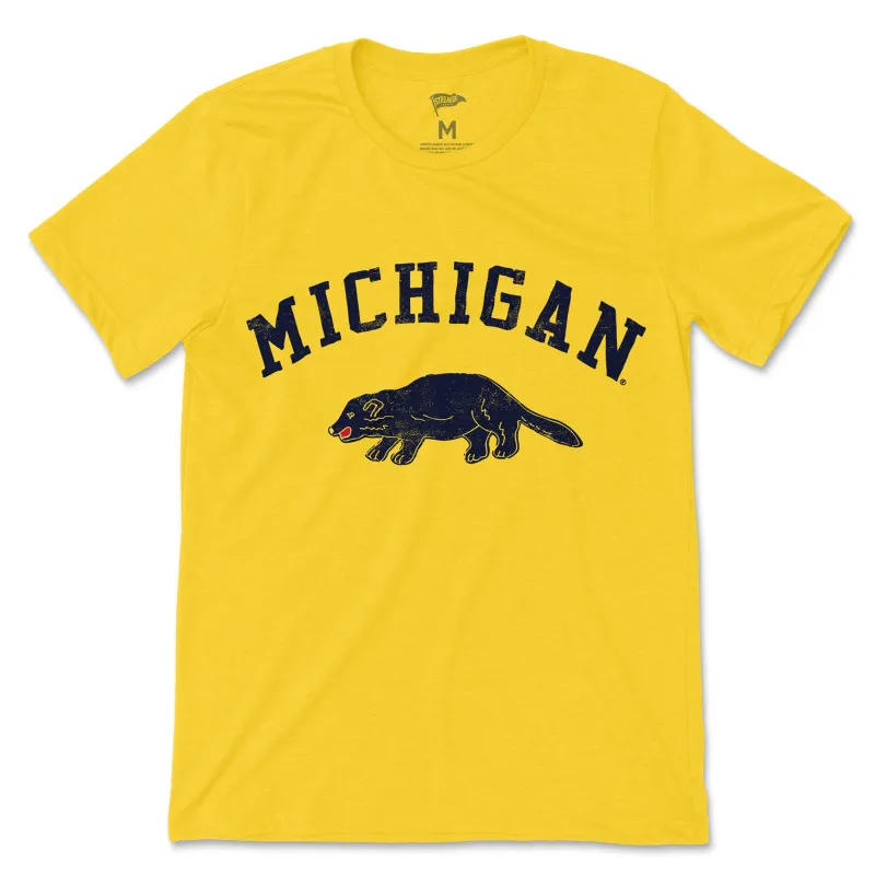 Michigan Vintage 1948 Hockey Tee sold by Streaker Sports