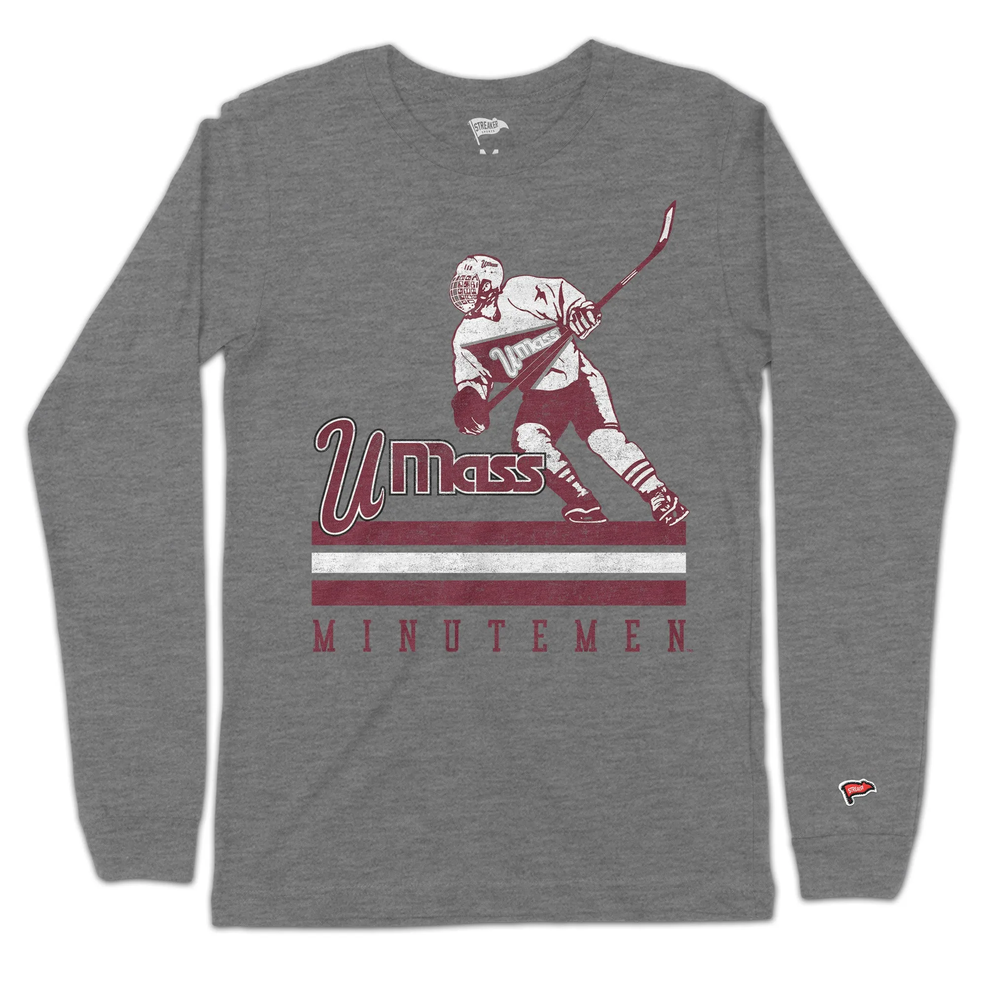 UMass Vintage Hockey Long Sleeve sold by Streaker Sports