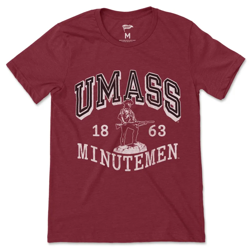 UMass Vintage Minutemen Tee sold by Streaker Sports