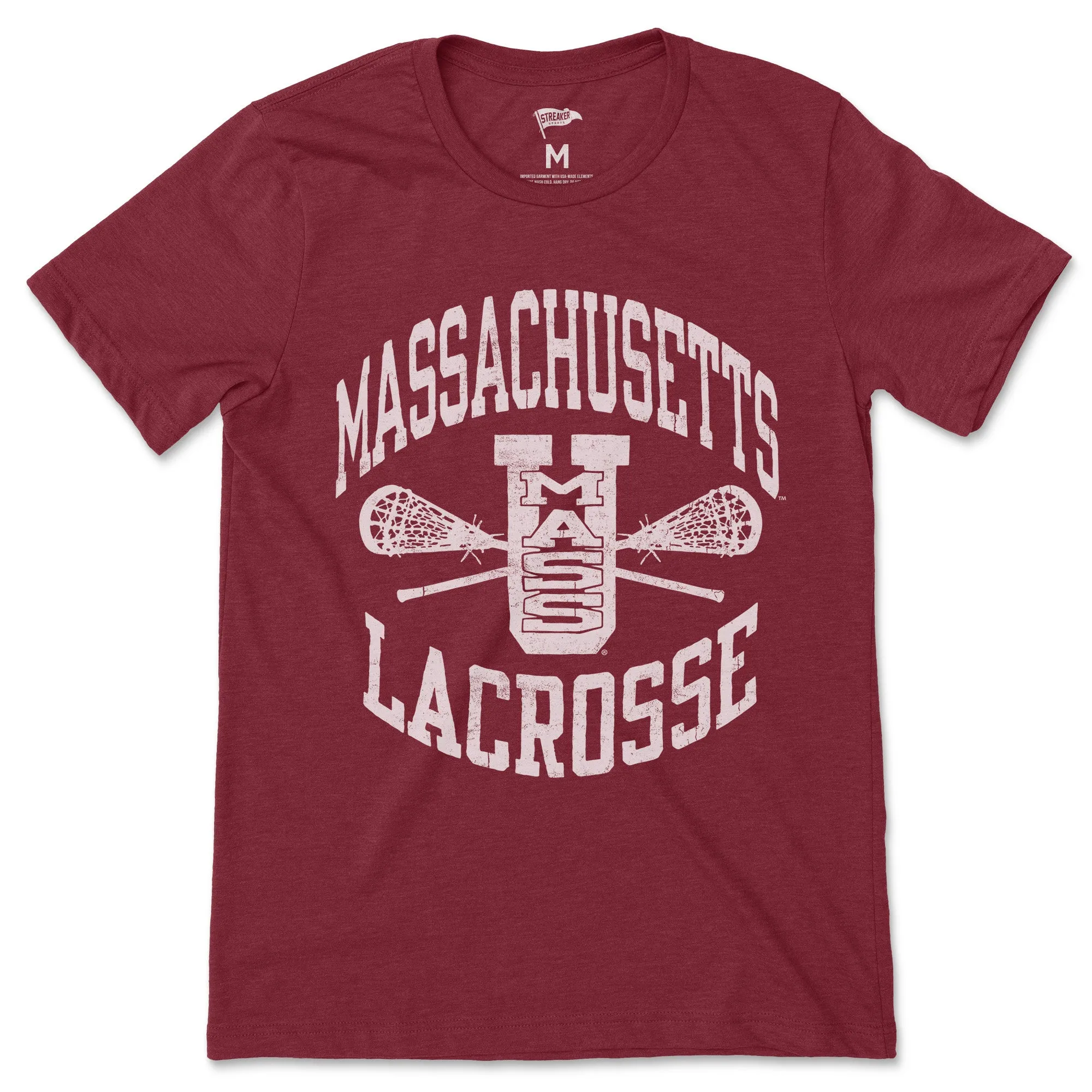 UMass Vintage Lacrosse Tee sold by Streaker Sports