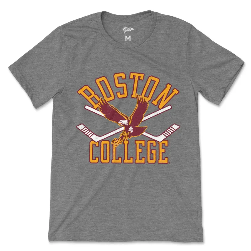 Boston College Vintage Hockey Tee sold by Streaker Sports