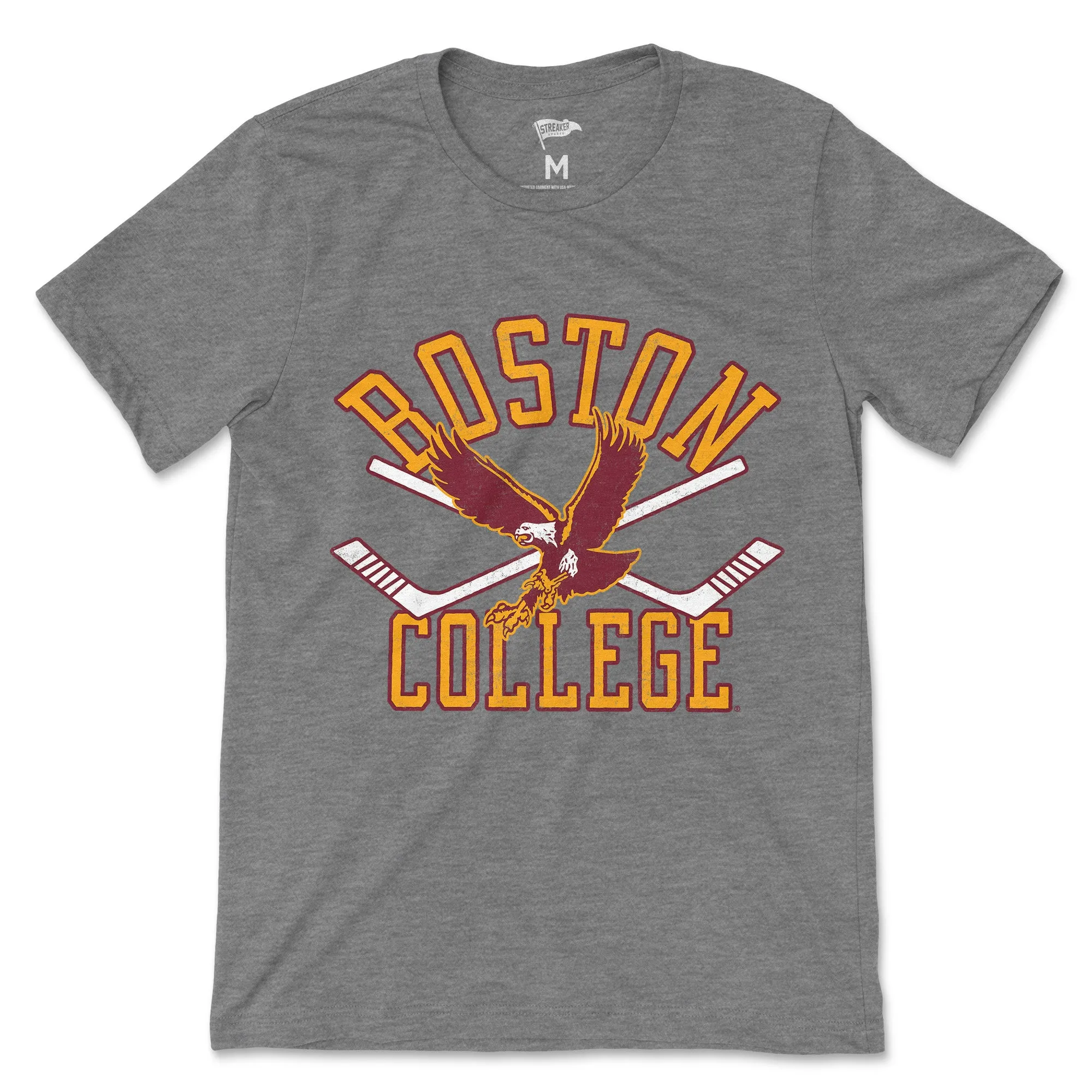 Boston College Vintage Hockey Tee sold by Streaker Sports