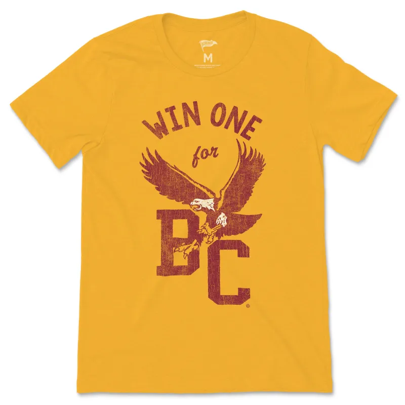 Win One for Boston College Vintage Tee sold by Streaker Sports