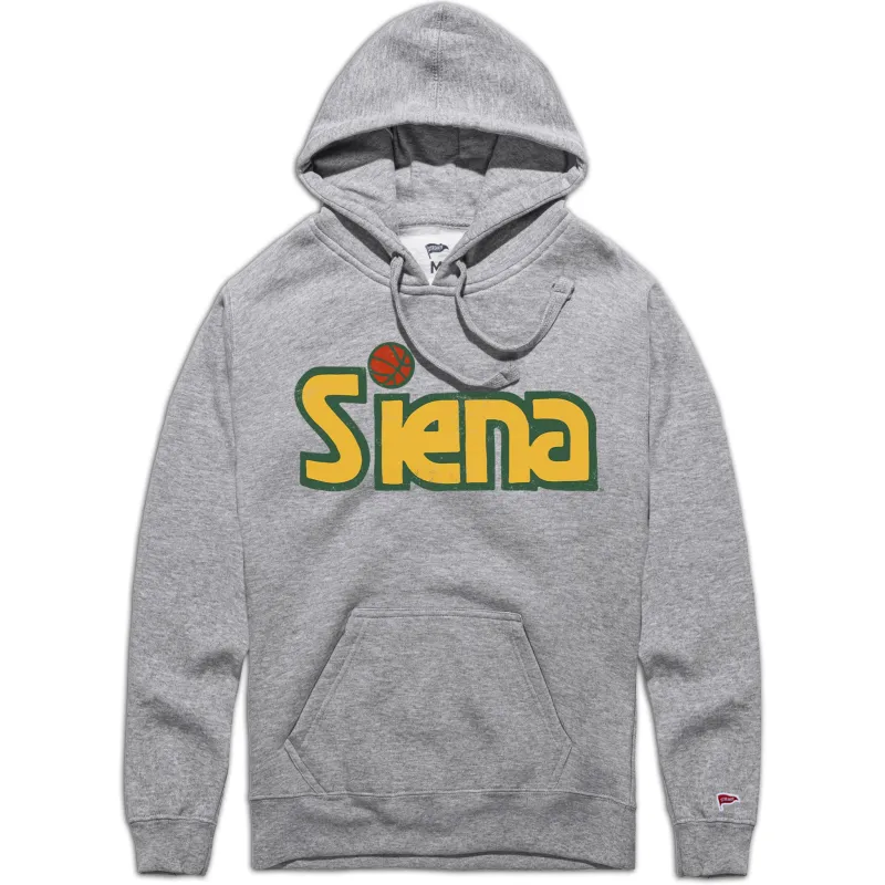 Siena Vintage Basketball Logo Hoodie sold by Streaker Sports