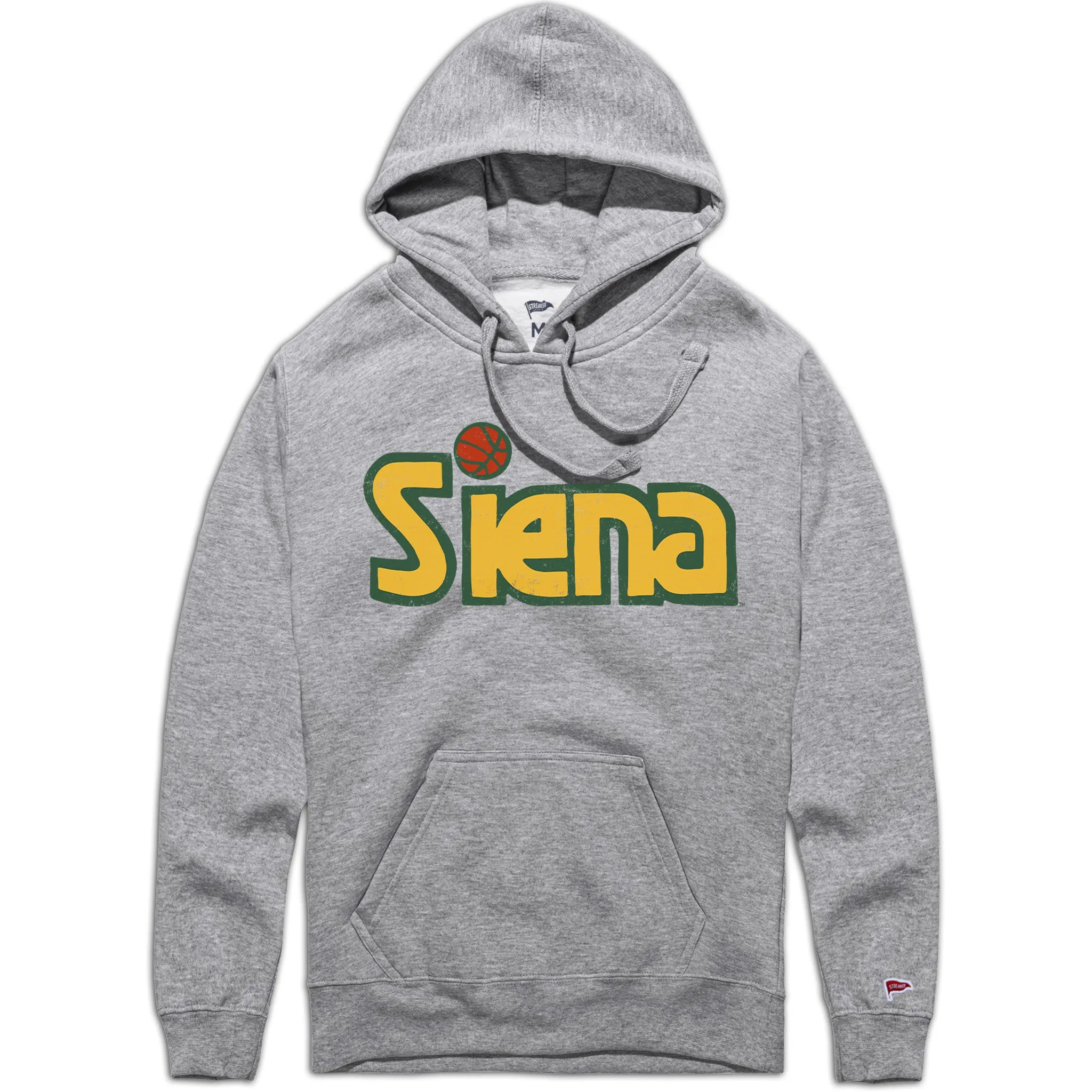 Siena Vintage Basketball Logo Hoodie sold by Streaker Sports