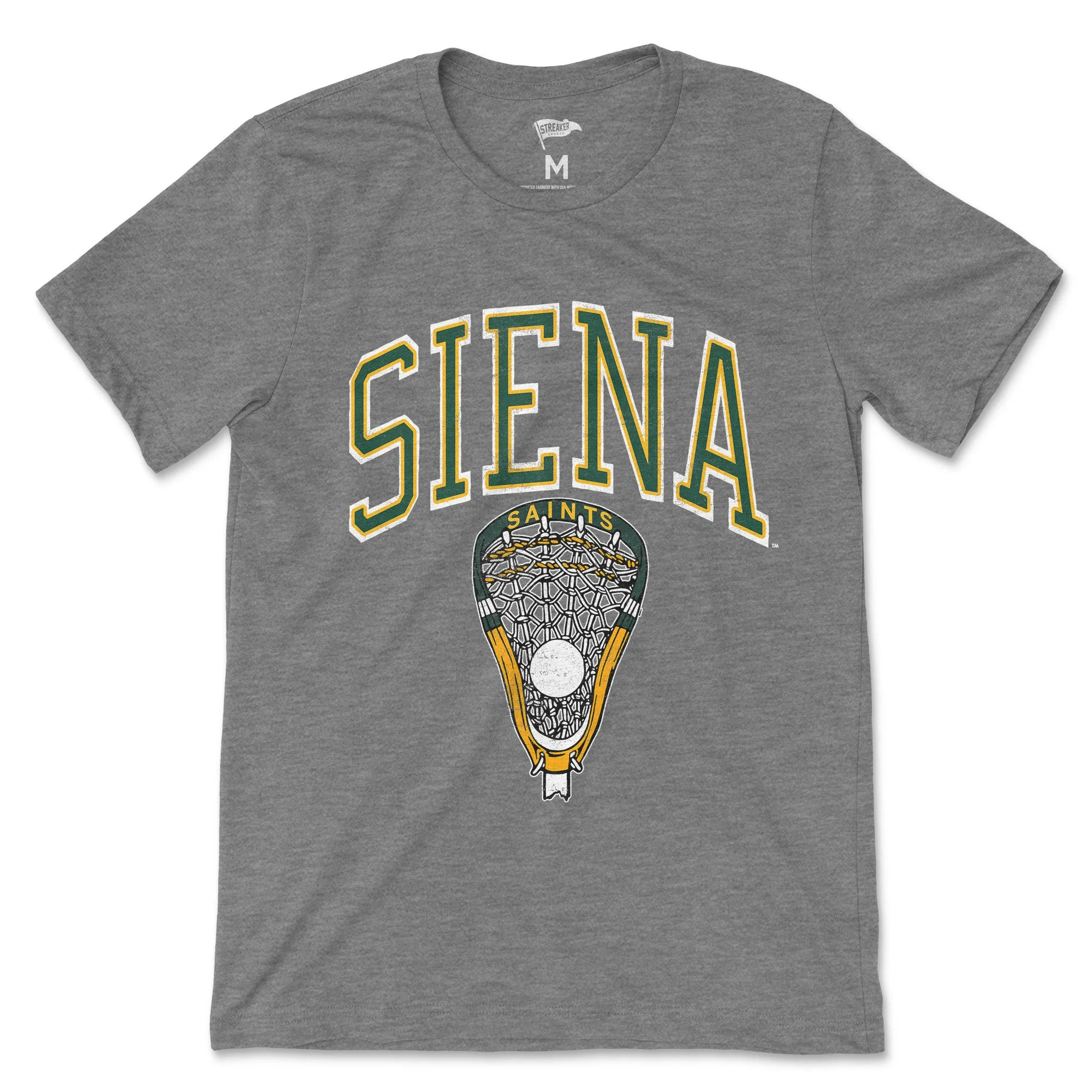 Siena Vintage Lacrosse Tee sold by Streaker Sports