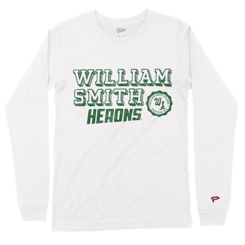 William Smith Vintage Campus Long Sleeve sold by Streaker Sports