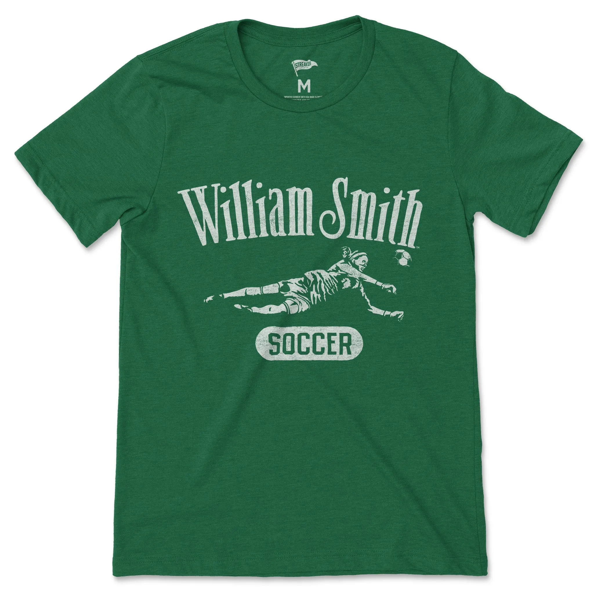 William Smith Vintage Soccer Tee sold by Streaker Sports