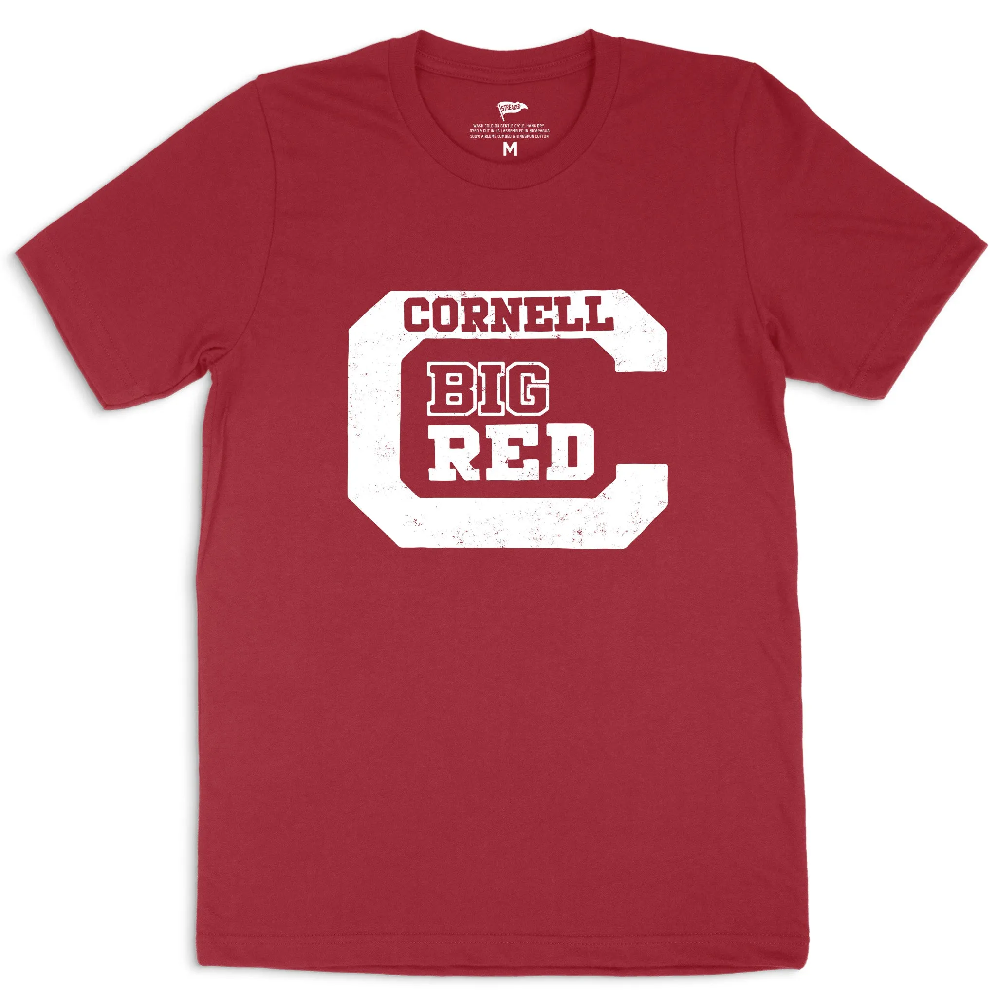 Cornell Vintage Letterman Tee sold by Streaker Sports