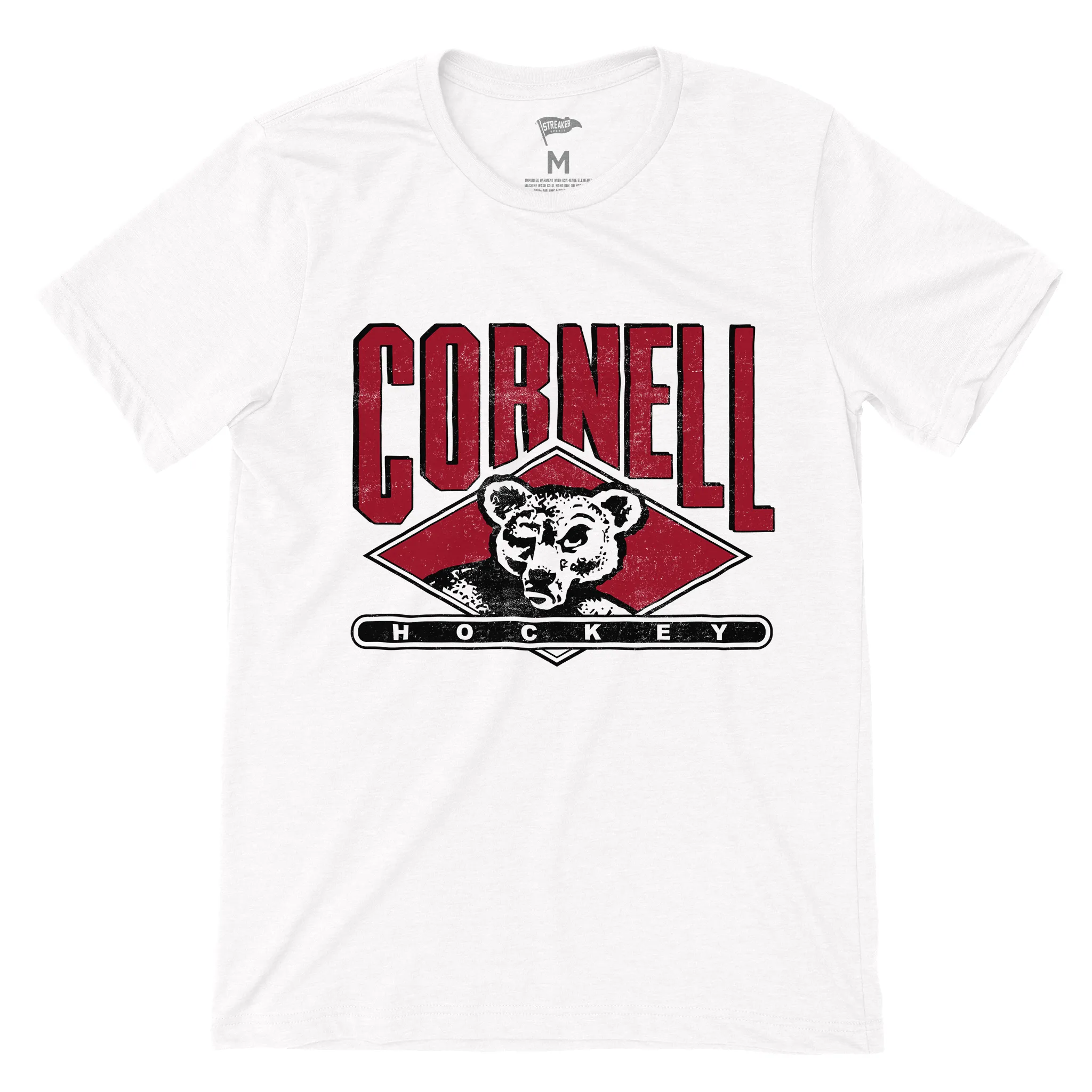 Cornell Vintage Hockey Tee sold by Streaker Sports