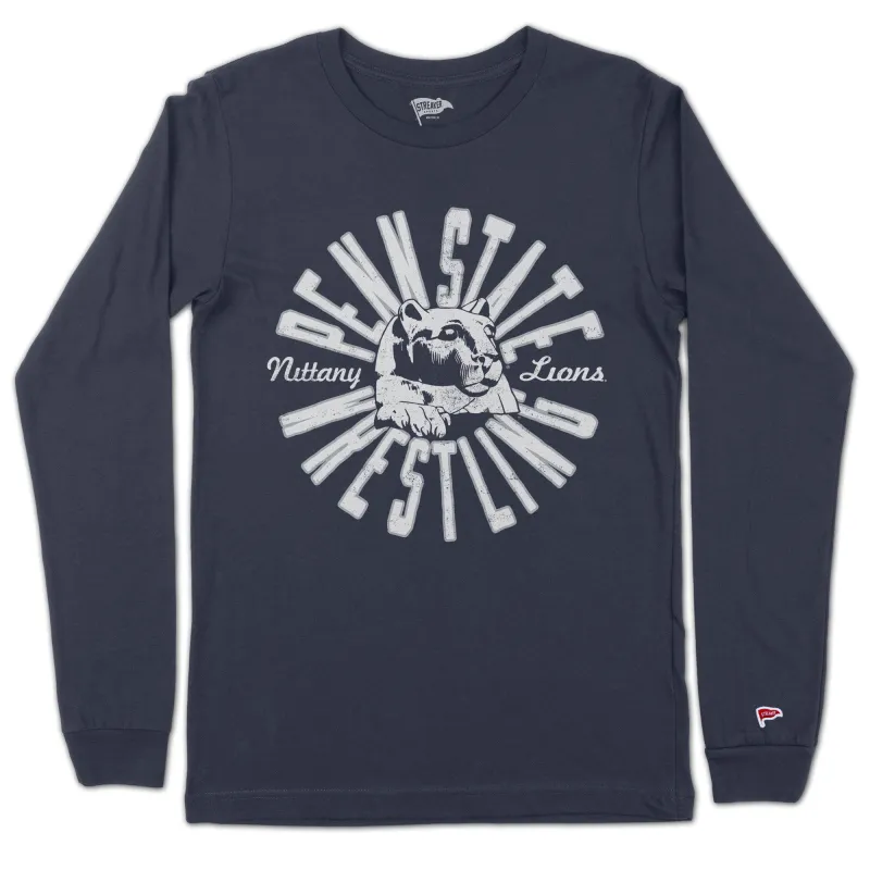 Penn State Vintage Wrestling Long Sleeve sold by Streaker Sports