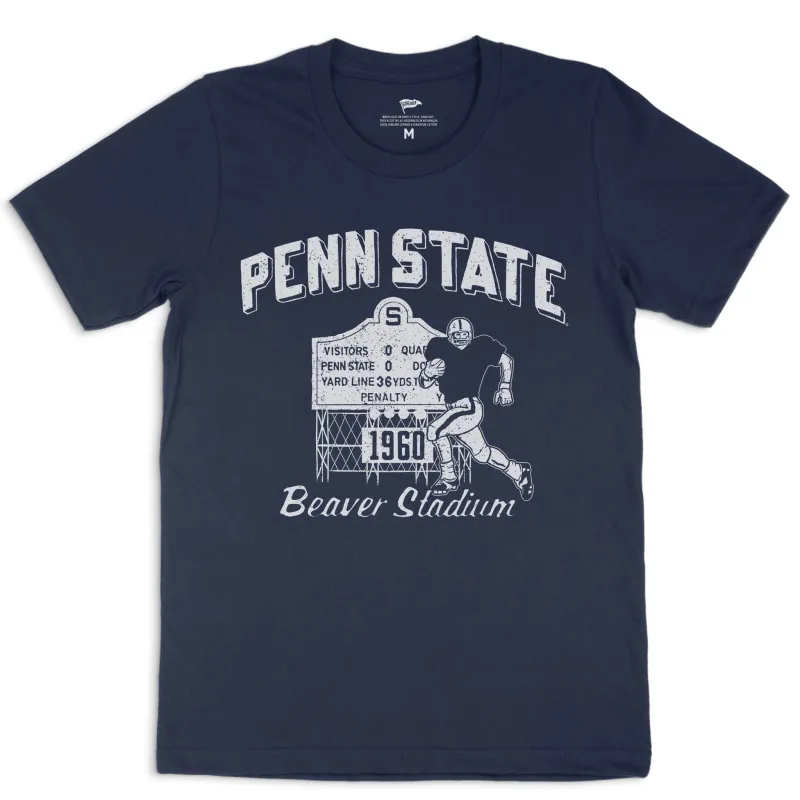 Penn State Vintage 1960 Beaver Stadium Tee sold by Streaker Sports