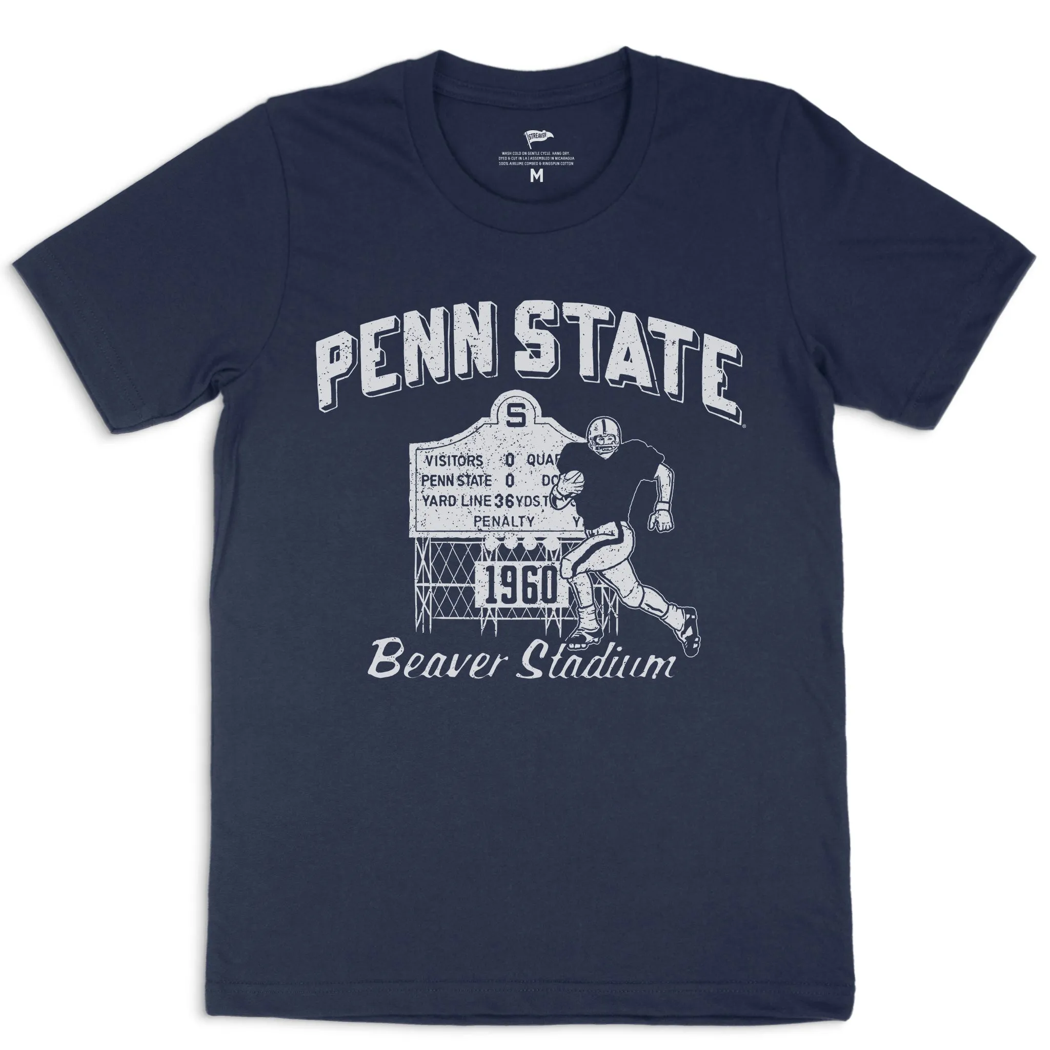 Penn State Vintage 1960 Beaver Stadium Tee sold by Streaker Sports