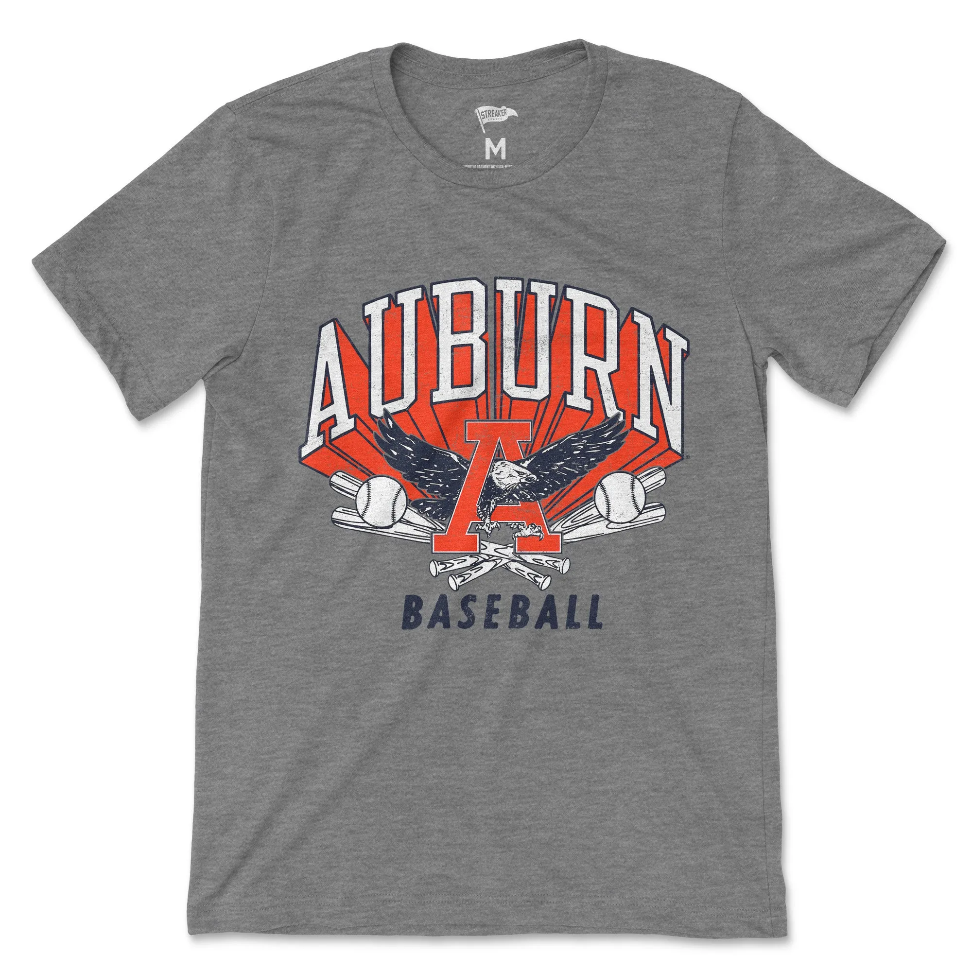 Auburn Vintage Baseball Tee sold by Streaker Sports