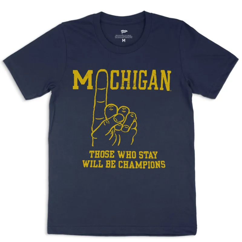 Michigan Vintage #1 Tee sold by Streaker Sports