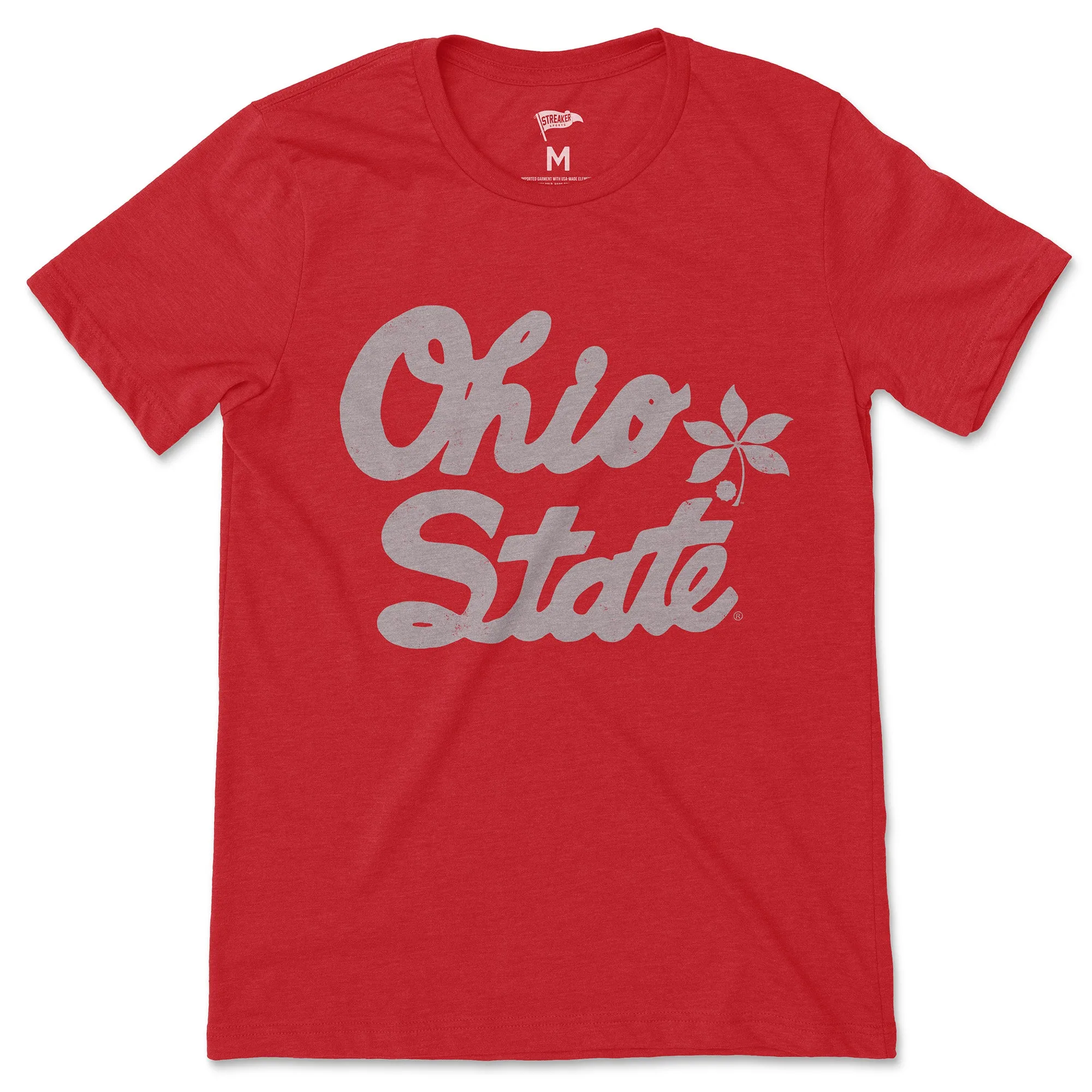 Ohio State Vintage Script Tee sold by Streaker Sports