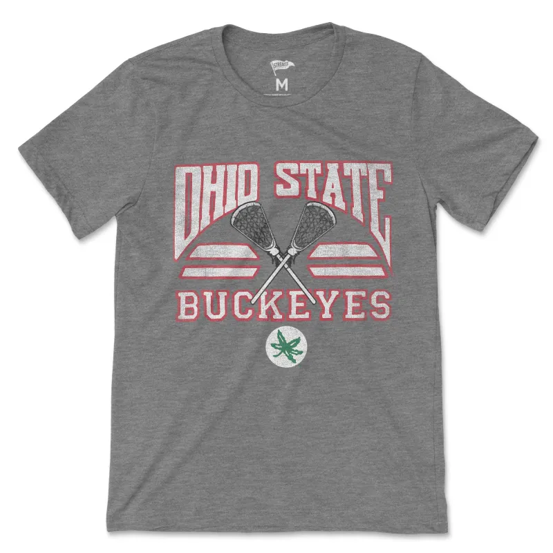 Ohio State Vintage Lacrosse Tee sold by Streaker Sports