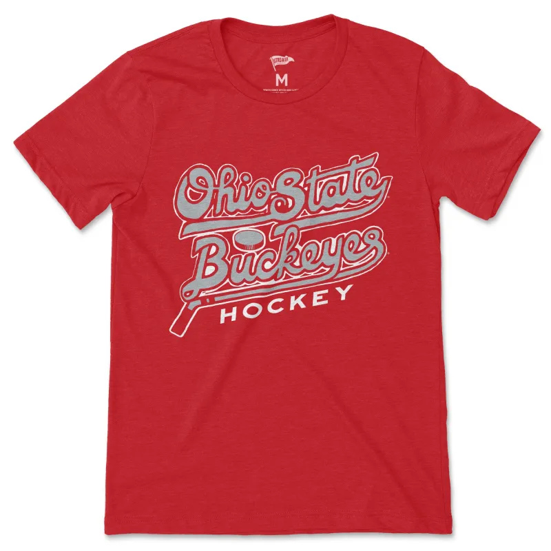 Ohio State Vintage Hockey Tee sold by Streaker Sports