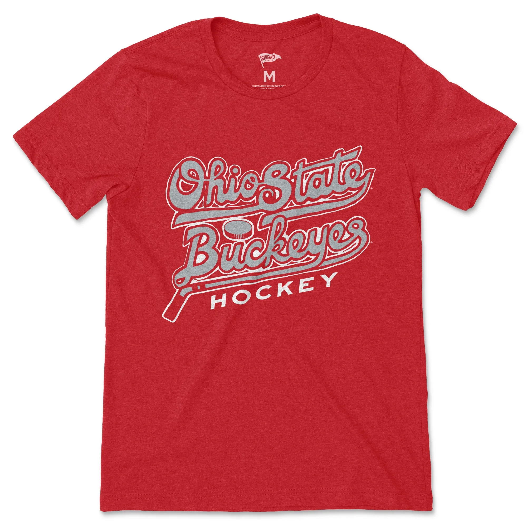 Ohio State Vintage Hockey Tee sold by Streaker Sports