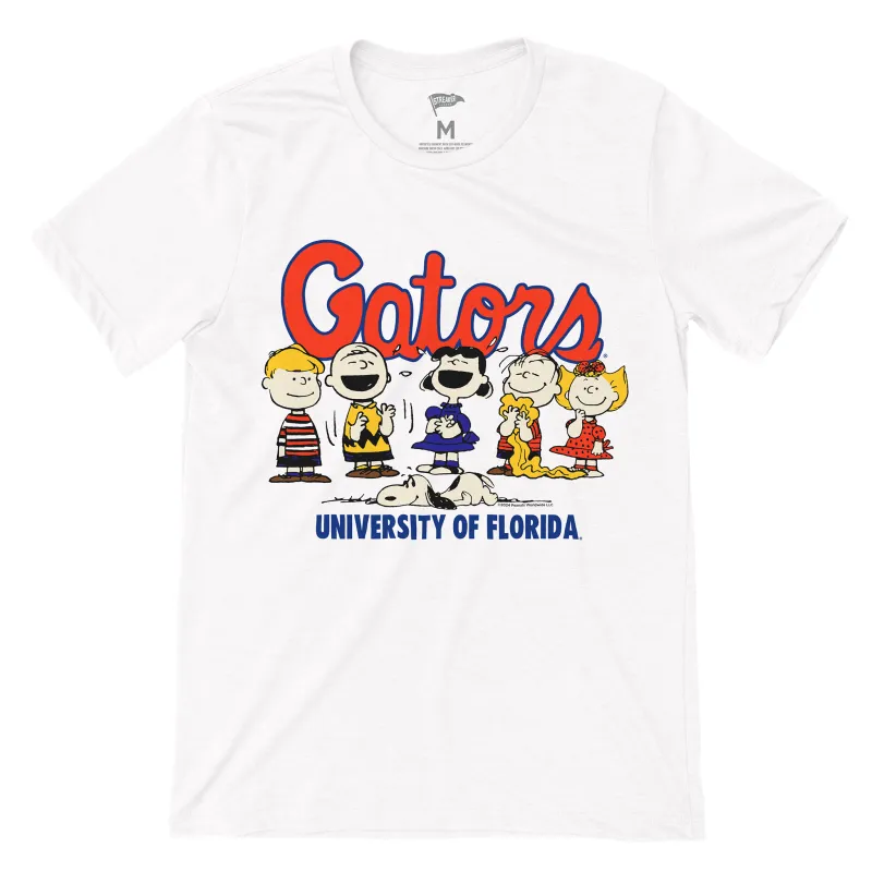 Peanuts x Florida The Gang Tee sold by Streaker Sports