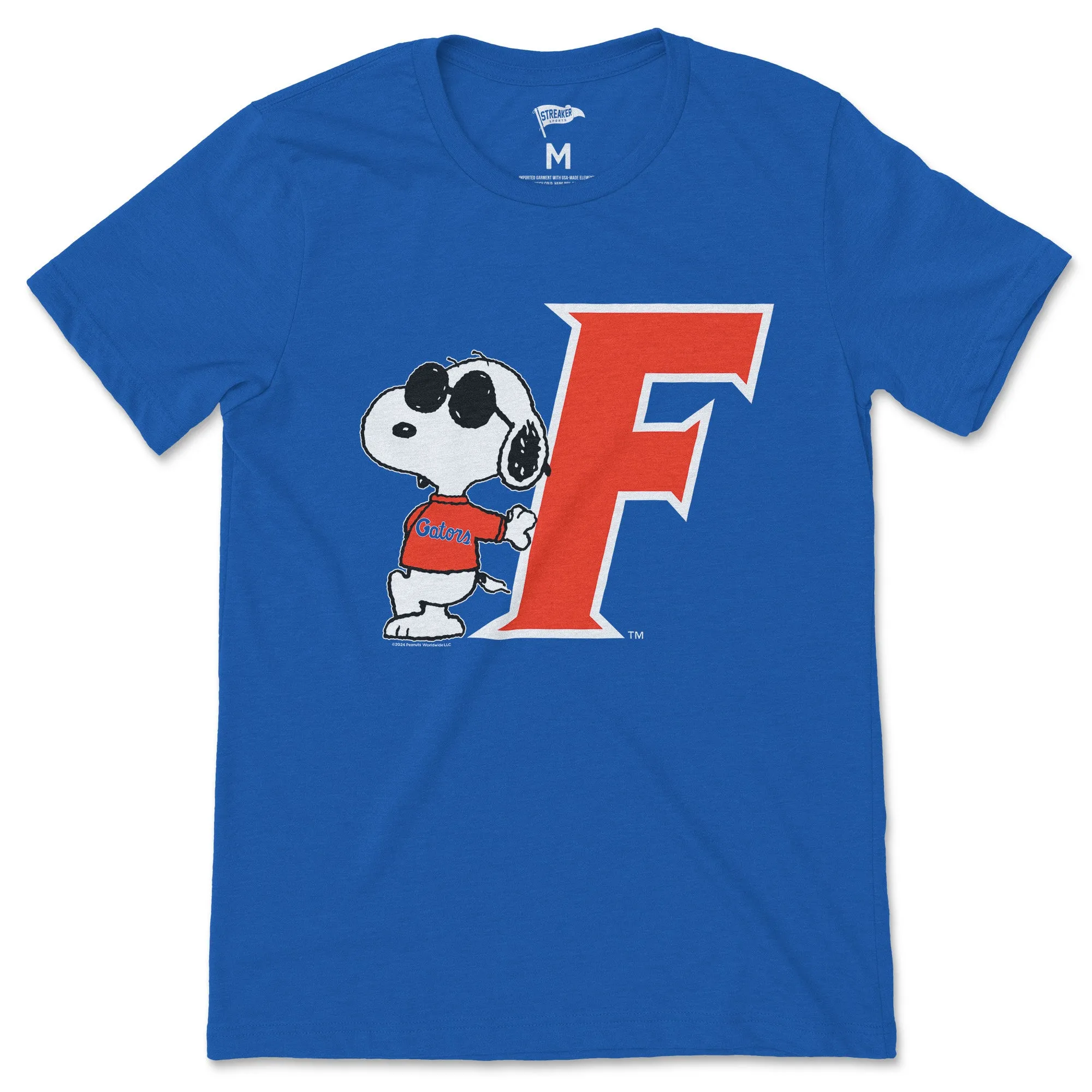 Peanuts x Florida Joe Cool Tee sold by Streaker Sports