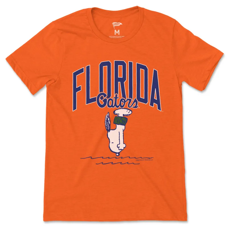 Peanuts x Florida Diving Tee sold by Streaker Sports