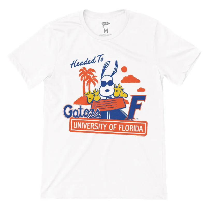 Peanuts x Florida Headed To UF Tee sold by Streaker Sports