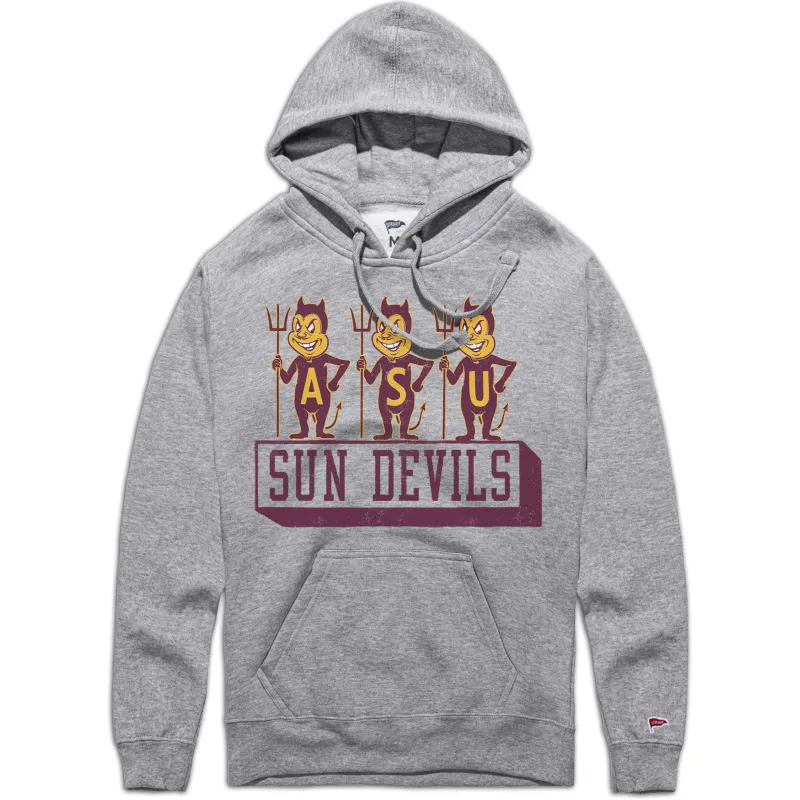 Arizona State Vintage Sparky Lineup Hoodie sold by Streaker Sports