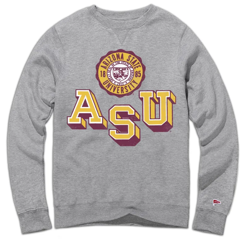 Arizona State Vintage Letterman Crewneck sold by Streaker Sports