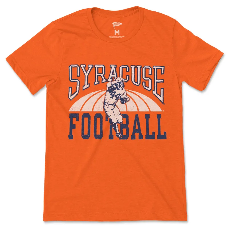 Syracuse Vintage Football Tee sold by Streaker Sports