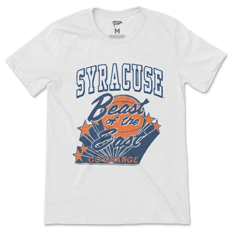 Syracuse Vintage Beast of the East Basketball Tee sold by Streaker Sports