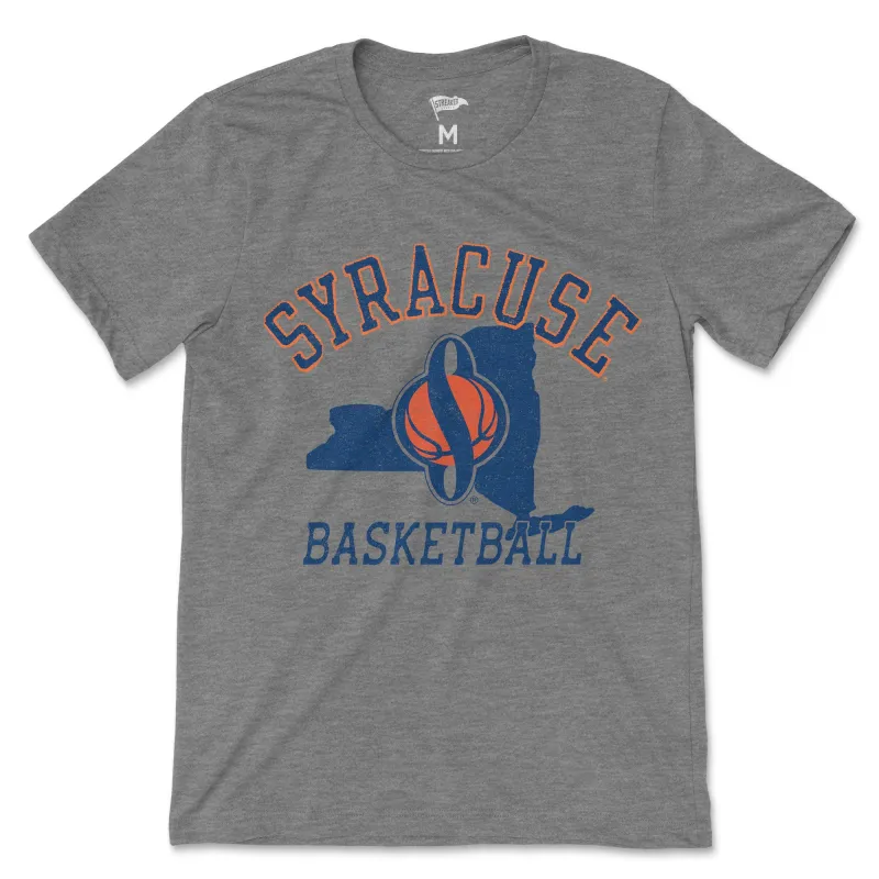 Syracuse Vintage Basketball Tee sold by Streaker Sports