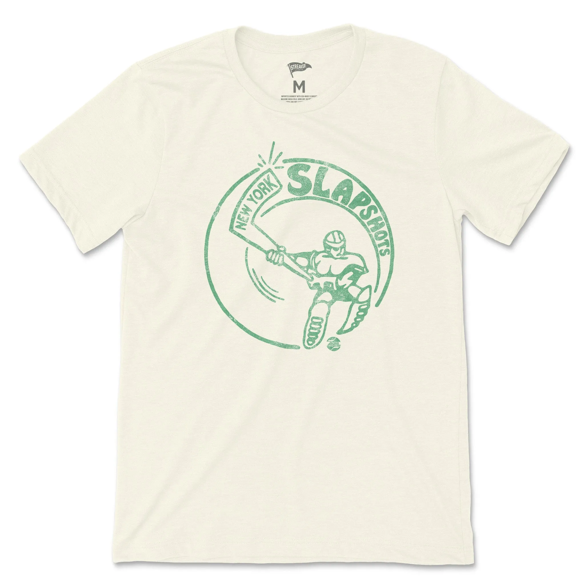 1985 New York Slapshots Tee sold by Streaker Sports