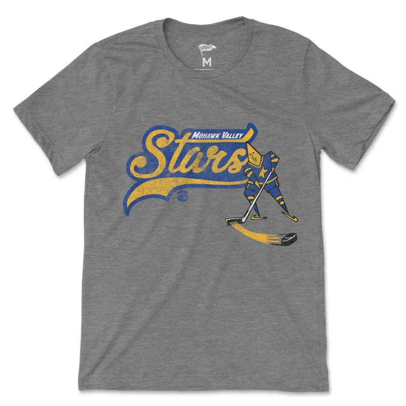 1981 Mohawk Valley Stars Tee sold by Streaker Sports