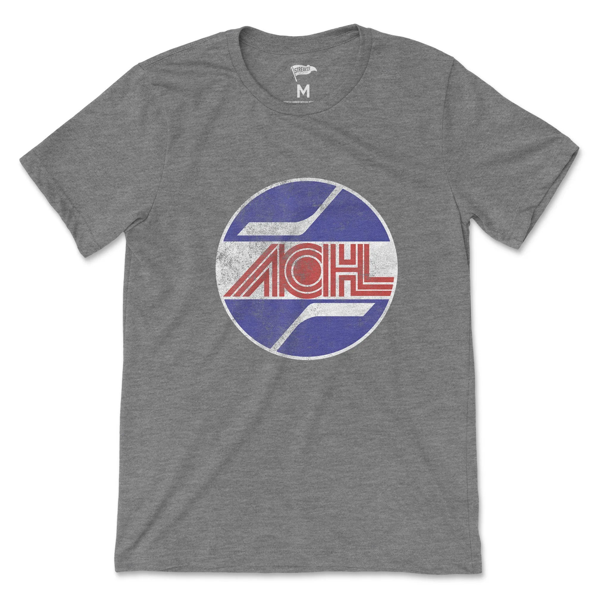 1981 ACHL League Logo Tee sold by Streaker Sports