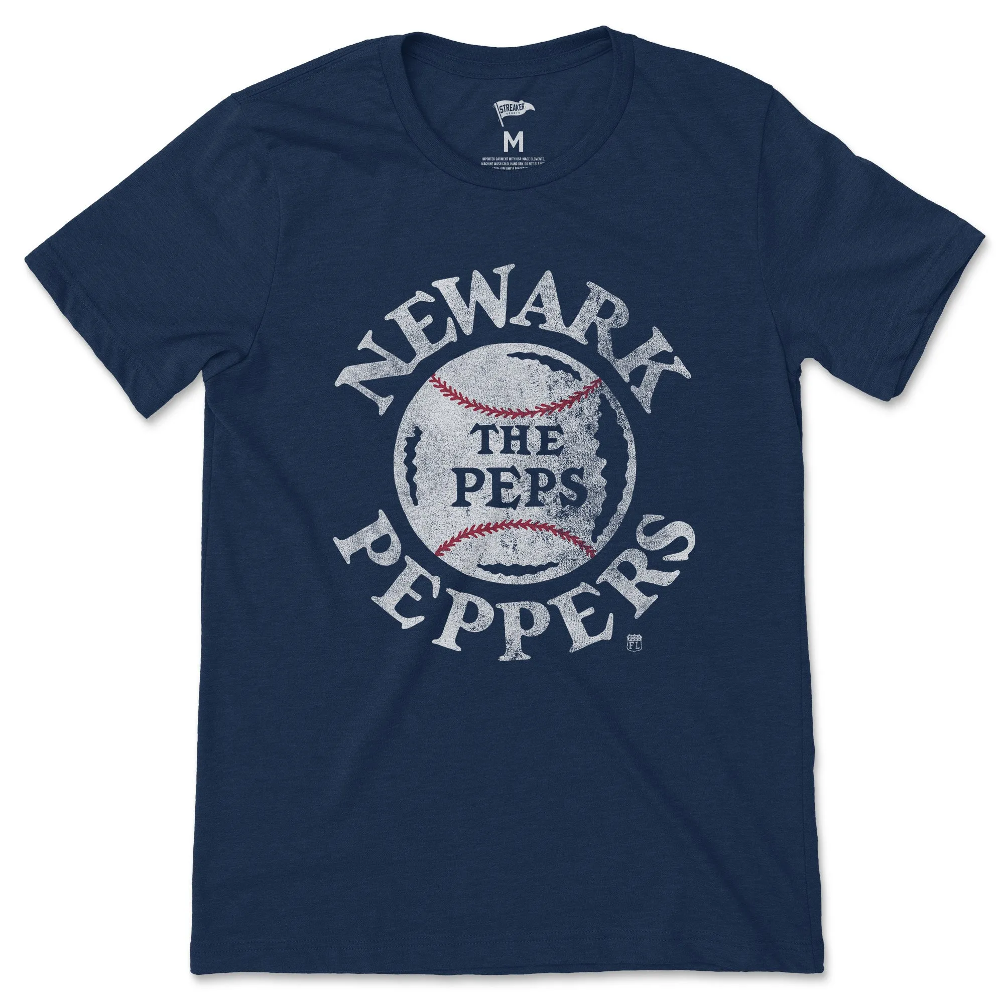 1915 Newark Peppers Tee sold by Streaker Sports