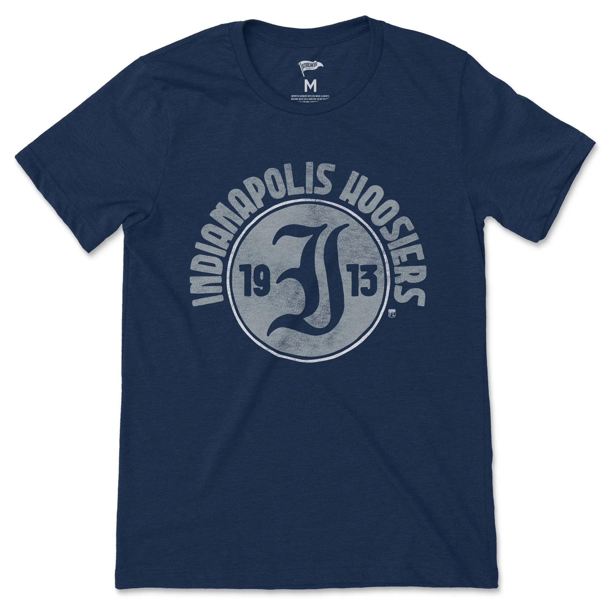 1913 Indianapolis Hoosiers Tee sold by Streaker Sports