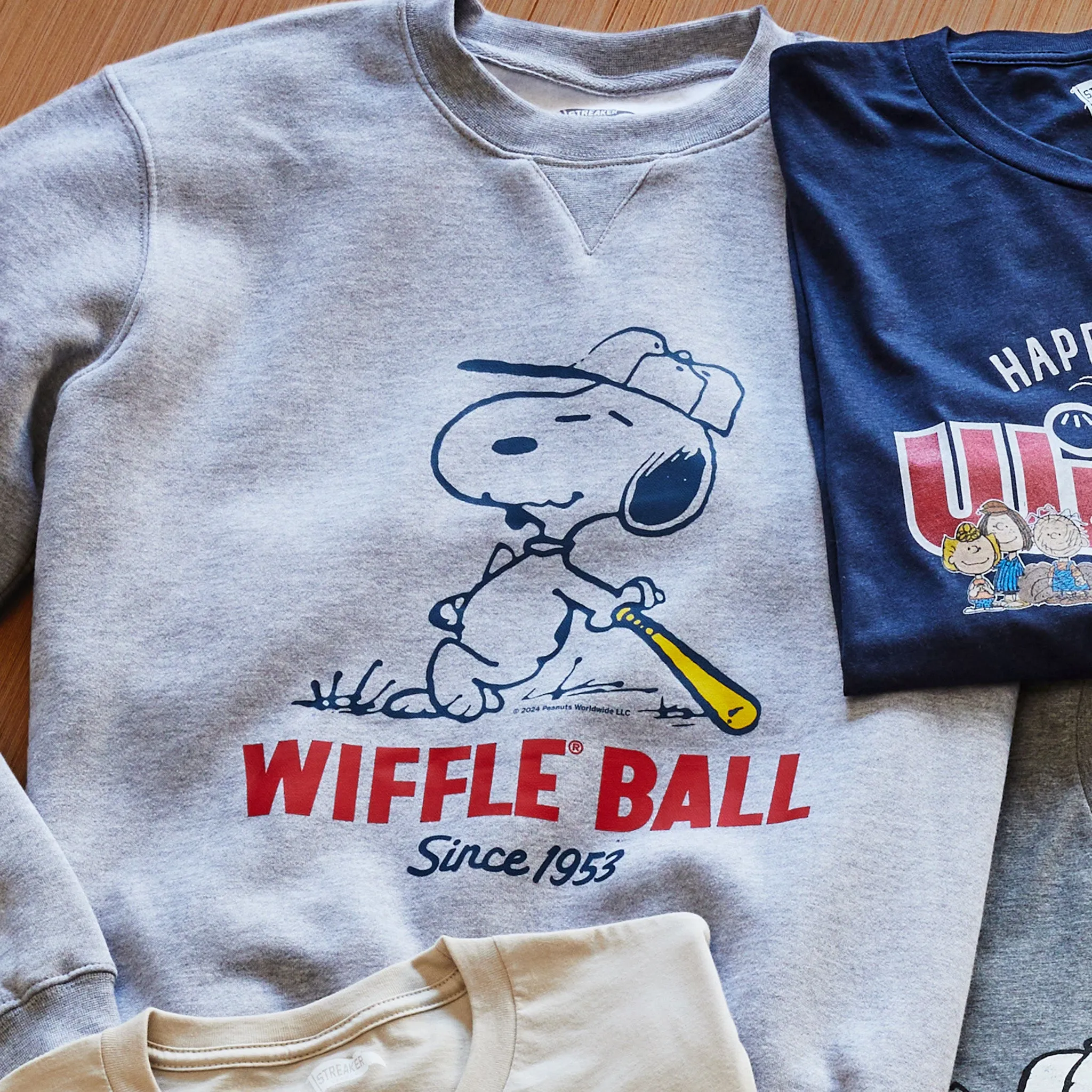 Peanuts x Wiffle Ball Snoopy Crewneck sold by Streaker Sports product image thumbnail 2