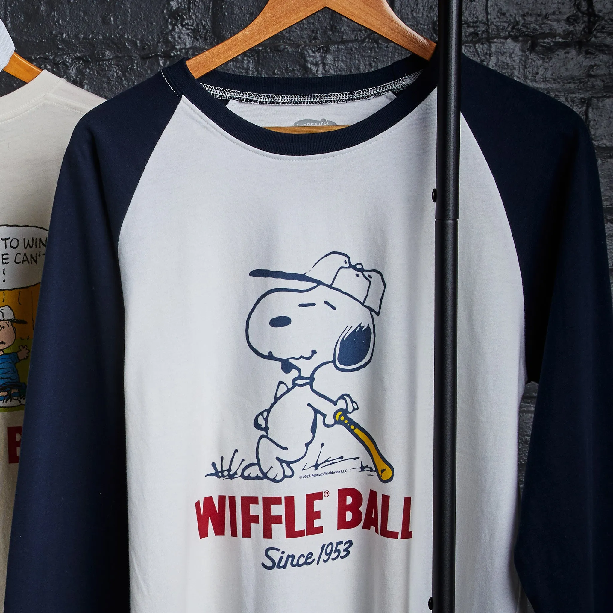Peanuts x Wiffle Ball Snoopy Baseball Shirt sold by Streaker Sports product image thumbnail 2