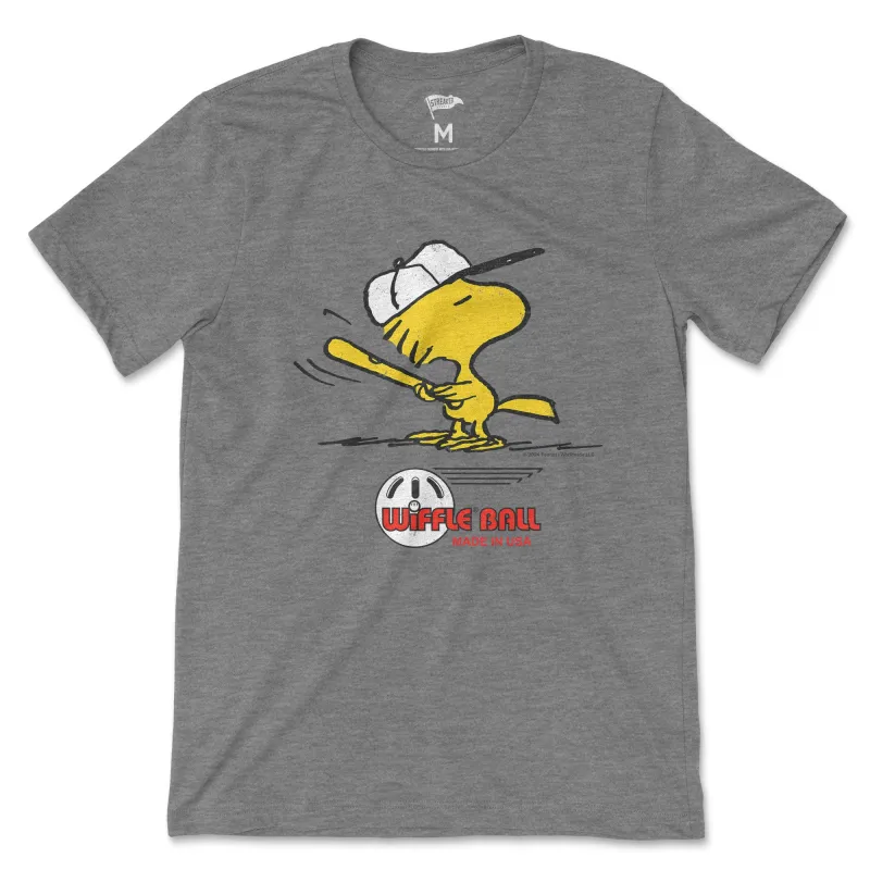 Peanuts x Wiffle Ball Woodstock Tee sold by Streaker Sports