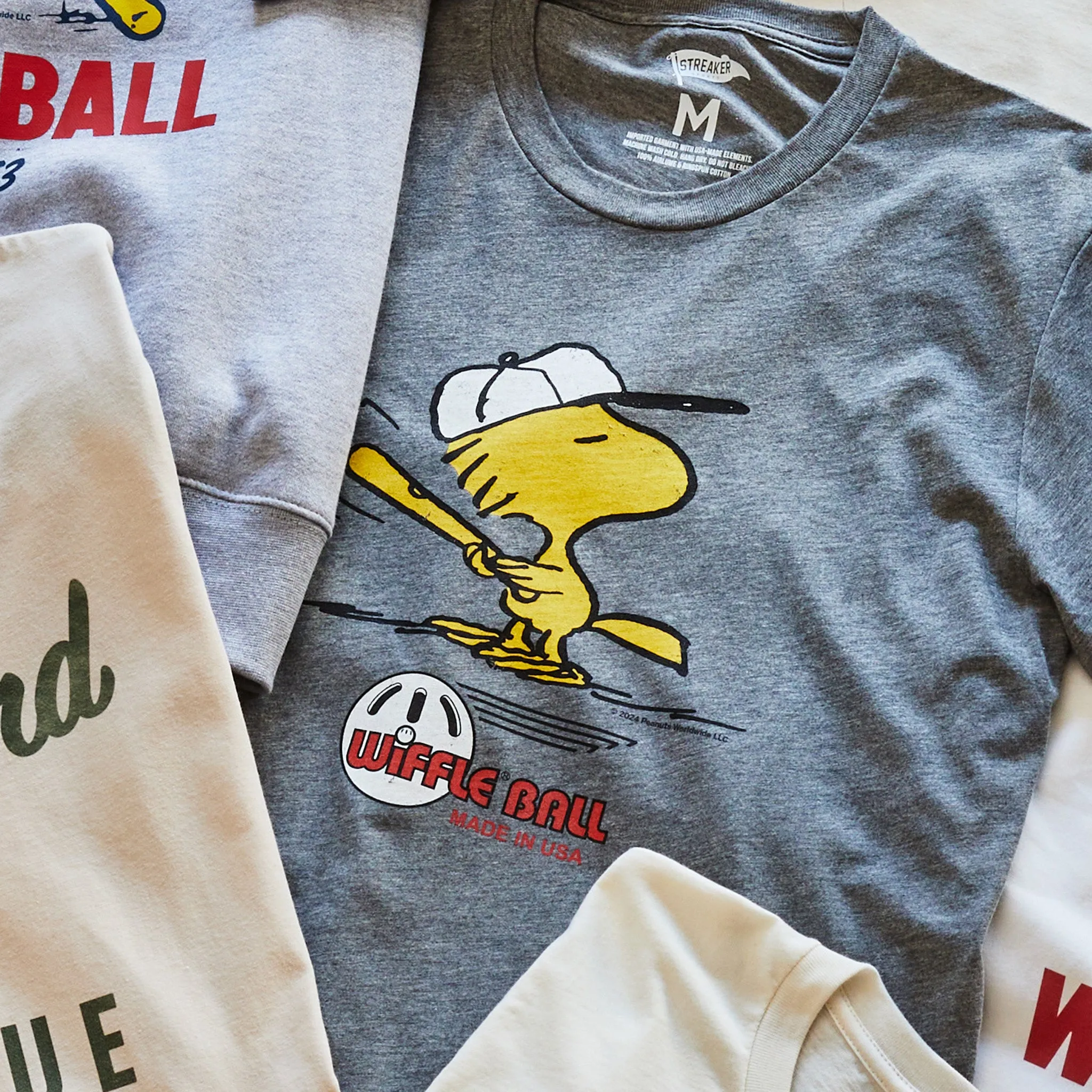 Peanuts x Wiffle Ball Woodstock Tee sold by Streaker Sports product image thumbnail 2
